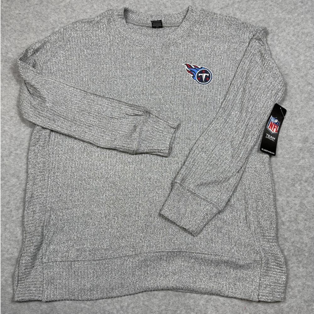 NFL Womens Size M Tennessee Titans Juniper Long Sleeve Top Pullover Sweater NWT